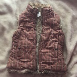 Gap Kids Fur reversible vest